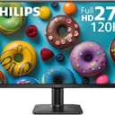Philips 27E2N2100 27 inch IPS FHD (1920 x 1080) 120Hz Gaming Office Monitor, VESA, HDMI x1, VGA Port x1, Eye Care
