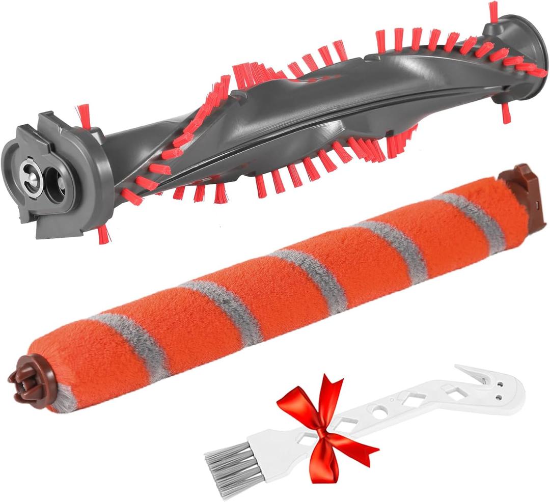 Brush Roller Replacement Kit Compatible with Shark DuoClean NV800, NV800W, NV801, NV801Q, NV803, UV810, HV380, HV380C, HV380W, HV381, HV381C, HV382, HV382BRN, HV383, HV384Q Vacuum Cleaner