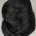 Long Wavy Wig with Bangs for Women,Wig Long Bangs Wig,Natural Looking Synthetic Heat Resistant Hair (Black-32Inch, 32Inch) (1B)