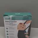 GROWNSY Baby Carrier Newborn to Toddler (7-44lbs), Ergonomic & Cozy Wraps Carrier with One-Click Buckle, Head Support for Hands-Free Comfort, Design for Infant to Toddler, Almond Beige