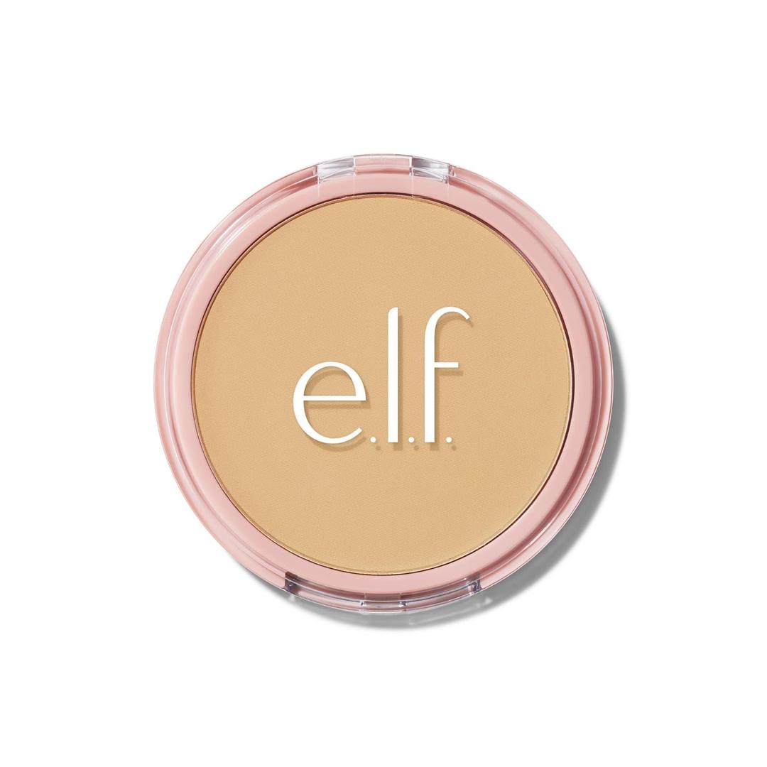 e.l.f. Halo Glow Powder Filter, Ultra-fine Finishing Powder, Smooths The Look of Pores & Fine Lines, Creates A Soft-Focus Glow, Vegan & Cruelty-Free, Light Warm (0.35 Ounce (Pack of 1))