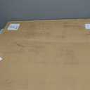 Glass Coffee Table Modern Round Coffee Table, 31.5" Small Minimalist Center Table for Living Room, Unique Circle Accent Coffee Table, Rustic Simple Tea Table