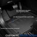 Floor Mats for Kia Sportage Hybrid 2026 2025 2024 2023(Not Fit PHEV & Gas), All Weather TPE Trunk Mat Cargo Liner with Backrest Mats & Door Sill Guards Car Mat Accessories