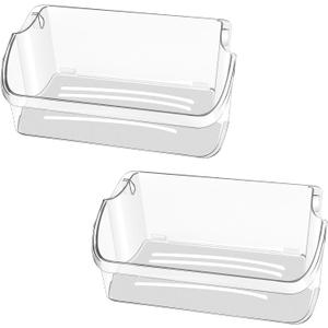 [2 PACK] AMI PARTS 240324502 Refrigerator Door Bin Shelf Compatible with cro-sley, frigi-daire, ken-more Replace 844402, AP2549806, PS429767, EAP429767
