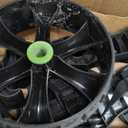 Ulticor Kayak Cart, Puncture-Free Wheels Assembles and Disassembles Within Seconds  Easy to Store  No Tools Required  All-Terrain Durable Kayak and Canoe Cart with Adjustable Straps (Green - Black)