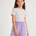 Girls Shorts Girl Summer Casual Clothes Elastic Waist Kids Girls Bow Biker Shorts Size 7-14