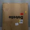 Babelio Baby Gate for Stairs & Doorways, 26-43" W 28" H No Bottom Bar| Easy Installation| One-Handed Operation| Auto-Close| Hardware Mount (Drill Needed) Safety Dog/Pet Gate (Brown Wood Pattern)