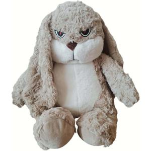 12-inch/ 30-CM Brown Bunny Plush Toy, Super Soft Rabbit Stuffed Animal with Floppy Ears  Huggable Gift for Kids