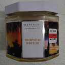 Scent WorX Tropical Breeze, Scented Candle with SeaGrass, Marine Spray, Jasmine, and Island Orchid.