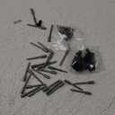 Prime-Line PL 14660 Window Screen Plunger Latch Diecast for 3/8 to 7/16 In. Frame (25 Pack)