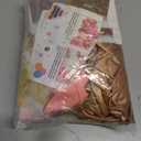 Ouddy Life 21st Birthday Decorations for Her - Rose Gold Party Supplies for Women Girls, Pink Happy Banner, Fringe Curtain, Butterfly Balloons