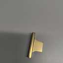 Asidrama 10 Pack Brushed Gold Kitchen Cabinet Knobs - Dresser & Drawer Knobs - Zinc Cabinet Hardware