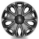TangMiGe 4-Pack Hubcaps Wheel Covers Compatible with Ford Transit 150/250 / 350, 2015 2016 2017 2018 2019 2020 2021 2022 2023 2024, 16 inch, 5 Y Spok, Standard Leg, Black Color