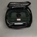 Electric Lunch Box for Adults, 80W Heated Lunch Box 1.5L Stainless Steel Electric Food Warmers, 12/24/110V Portable Food Warmer for Travel & Work, Loncheras para Hombres de Trabajo (Dark Green)