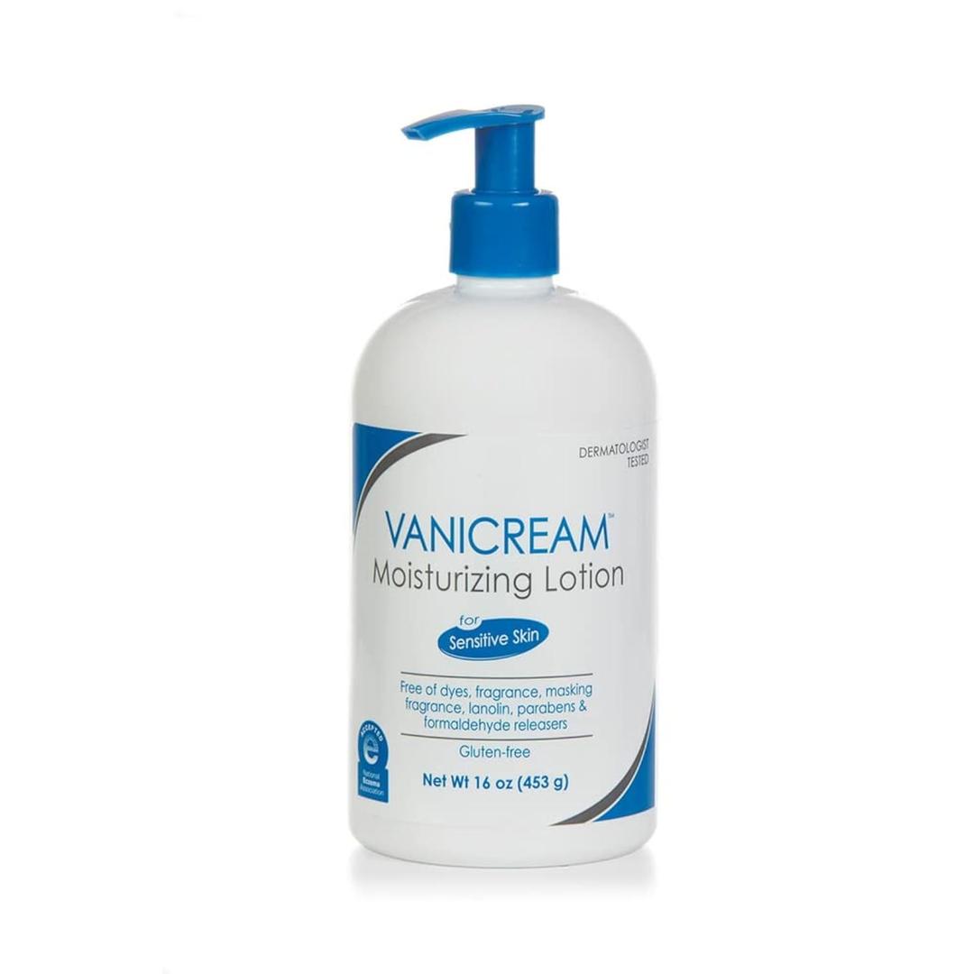 Vanicream Moisturizing Lotion with Pump | Fragrance and Gluten Free | For Sensitive Skin | 16 Ounce (Pack of 1)
