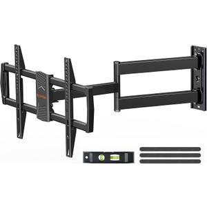 ELIVED Long Arm TV Mount for Most 42-75 Inch TVs, 32" Long Extension Arm Corner TV Wall Mount, Articulating Wall Mount tv Bracket Swivel and Tilt, Holds up to 99 lbs. Max VESA 600x400mm, YD1036
