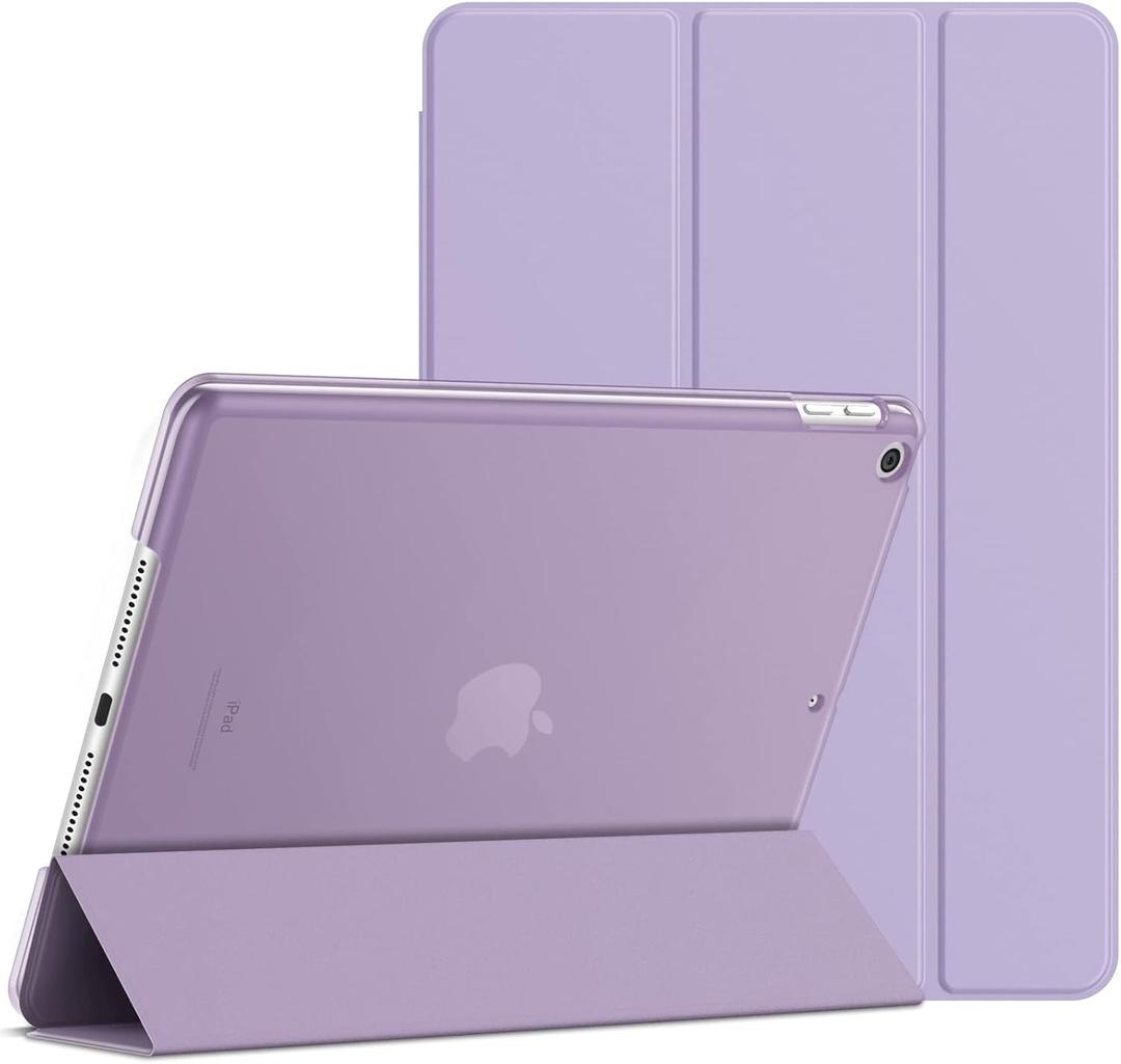 Case for iPad (9.7-Inch, 2018/2017 Model, 6th/5th Generation), Smart Cover Auto Wake/Sleep (Light Purple)
