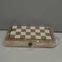 Wooden Chess Set,11.5 inch Magnetic Chess Board Folding Design with Storage Travel Chess Game for Kids, Adults and Family Game Night