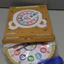 Wall Clock for Kids Learning - Teaching Time Wall Clocks Battery Operated Silent Non Ticking - Analog Colorful Clock Decorative for Kids Room Classroom School(10 Inch)