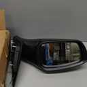 JDMSPEED Left Driver Side View Mirror Black Compatible with 2011-2014 Hyundai Sonata Manual Folding Power Glass Replace#HY1321165 876203Q000(3Pins)