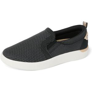 REEF Women's Neptune Elyse Slip-On Shoes (9.5, Black)