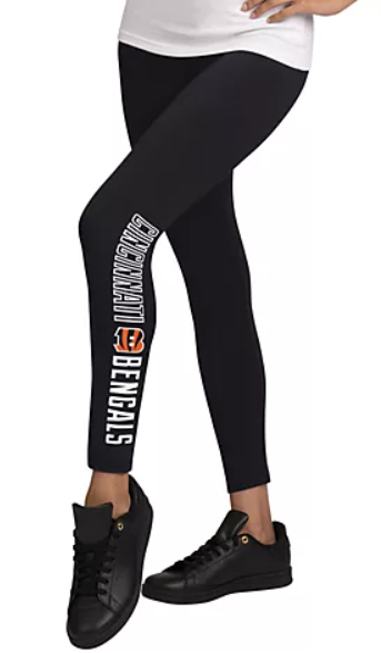 Cincinnati Bengals Team Color Distressed Gradient Legging LG