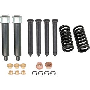 Door Hinge Spring Pin + Bushing Repair Kit Compatible with Chevrolet Camaro Pontiac Firebird Nova 1968-1979 4.1L 5.0L 5.7L Replace EB-A00030, A00031