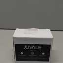 Juvale Wooden Coasters Set of 6-3.8 in, White, Square, Farmhouse Style - Coaster Holder for Coffee Table & Bar Decor - Kitchen & Living Room Decor