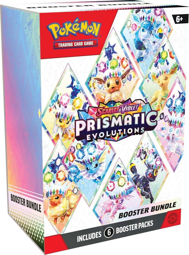 Pokemon TCG: Scarlet & Violet - Prismatic Evolutions Booster Bundle, 1 Set
