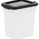 IRIS 10 Lbs Dog Food Storage Container with Airtight Seal and Buckle, Cat Food, Bird Seed or Any