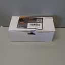 BESTTEN Keyed Entry Door Knob, Entrance Door Lock, Standard Ball, All Metal, Matte Black