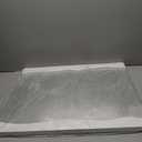 White Bathroom Mirror 20x28 Inch, Solid Wood Framed Rectangle Wall Mirrors for Bedroom Living Room or Entryway