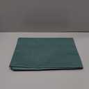 Romanstile Christmas 100% Waterproof PVC Tablecloth, Square Oil Spill Proof Stain Resistant Vinyl Table Cloth, Wipe Clean Plastic Table Covers for Kitchen/Dining/Parties - 54 x 54 Inch, Dark Green