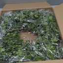 26'' Large Boxwood Wreath for Front Door Artificial Spring Wreath Boxwood Leaves Greenery Outdoor Door Wreaths for Porch Window Home Farmhouse Wall Decor Green Year Round Indoor Outdoor All Seasons