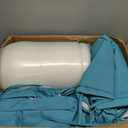 Chaise Lounge Cushion Outdoor, 80"x26"x3" Water-Resistant Lake Blue