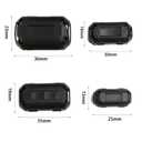 20Pcs Clip-on Ferrite Ring Core Ferrite Bead RFI EMI Noise Suppressor Cable Clip for 3mm/ 5mm/ 7mm/ 9mm/ 13mm Diameter Cable, Black
