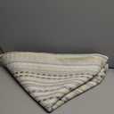 FUTEI Grey White Decorative Throw Pillow Covers 20x20 Inch Set of 2,Soft Cozy Chenille Jacquard Textured Cushion Case,Boho Home Decor for Couch Bed Living Room