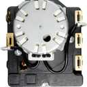 WE4M533 Dryer Timer Compatible with GE Hotpoint Dryer, Replacement Part 234D1296P005 TMD1EM03 WE04M0533 WE4M364 WE4M533-24PK 3029574 AP5780508 EAP8690648 PS8690648