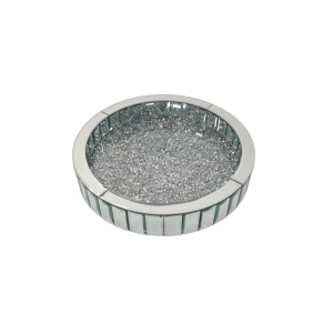 Vogue Diamond Tray – Round & Rectangle Mirror Trays