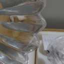 Vintage Bathroom Light Fixtures, 4 Light Gold Bathroom Vanity Light, Matte Antique Brass Finish with Crystal Glass Shade, Wall Sconces Lighting for Bedroom, Living Room, Hallway