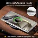 ESR for Samsung Galaxy S22 Ultra Phone Case, 3 Stand Modes Kickstand for S22 Ultra Cover, Military-Grade Drop Protection, Slim Fit, Boost Series Case, Clear