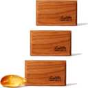Drift Car Air Freshener - Wooden Deodorizer - Vehicle Odor Remover - Auto Scent Diffuser - Long-Lasting Car Freshening - Amber Scent Refill - Pack of 3 - NO CLIP INCLUDED