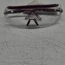 UKNOW Safety Glasses Over Eyeglasses, Anti Fog Safety Goggles ANSI Z87.1, Adjustable Protective Eyewear (Burgundy)