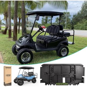 10L0L Golf Cart Under Seat Storage Tray for EZGO RXV TXT Club Car DS Precedent Electric Vehicle with Original Trojan Battery Underseat Organizer Container Holder Plate