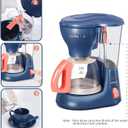 Yalujumb Pretend Play Kitchen Appliances Toy Set with Coffee Maker Machine,Blender, Mixer and Toaster with Realistic Light and Sounds for Kids Ages 4-8