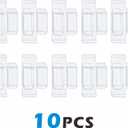 10PCS Plastic Protector Case For Booster Bundle/Build & Battle Foldable Clear Display Box Plastic Display Case Compatible with Booster Bundle Collectors Cards Protector