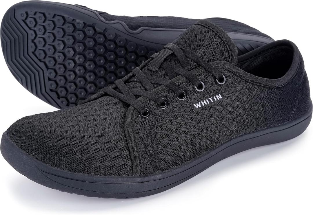 WHITIN Men's Amphibious Water Shoes | Quick Drying | Casual-Style Inspired (9, All Black)