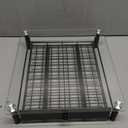 Tempered Glass Coffee Pod Drawer,Nespresso Vertuo Pod Holder Drawer for 401.35/2.7 floz) Vertuoline Pod, Nespresso Capsule Organizer Compatible with Vertuo Next Vertuo Plus,14.76"D x 12.99"W x 3.5"H