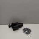 This Hill 2-in-1 Car Cup Phone Holder Expander with Adjustable Base, 360 Rotation, Compatible with iPhone, Samsung & All Smartphones up to 7" (Black)