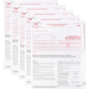 1096 Transmittal Tax Forms 2024, 25 Pack of 1096 Summary Laser Tax Forms 1096 Forms, Compatible with QuickBooks and Accounting Software 1096 Transmittal Tax Forms 2024, 25 Pack of 1096 Summary Laser Tax Forms 1096 Forms, Compatible with QuickBooks and Accounting Software